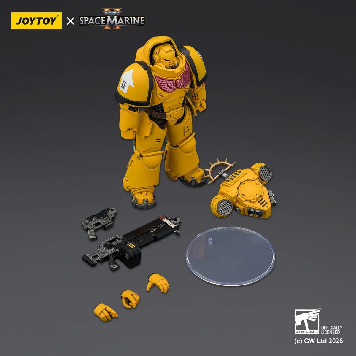 Joy Toy Warhammer 40k: Imperial Fists Heavy Intercessor 13cm - Image 10