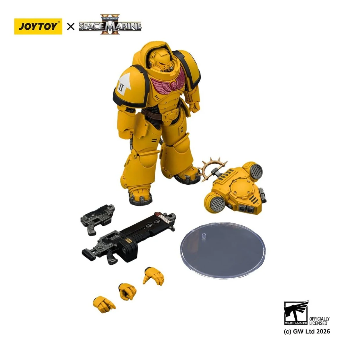Joy Toy Warhammer 40k: Imperial Fists Heavy Intercessor 13cm - Image 2