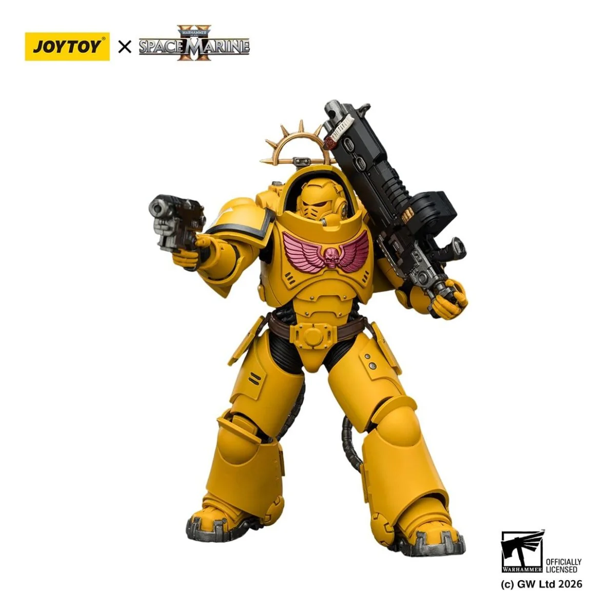 Joy Toy Warhammer 40k: Imperial Fists Heavy Intercessor 13cm - Image 4