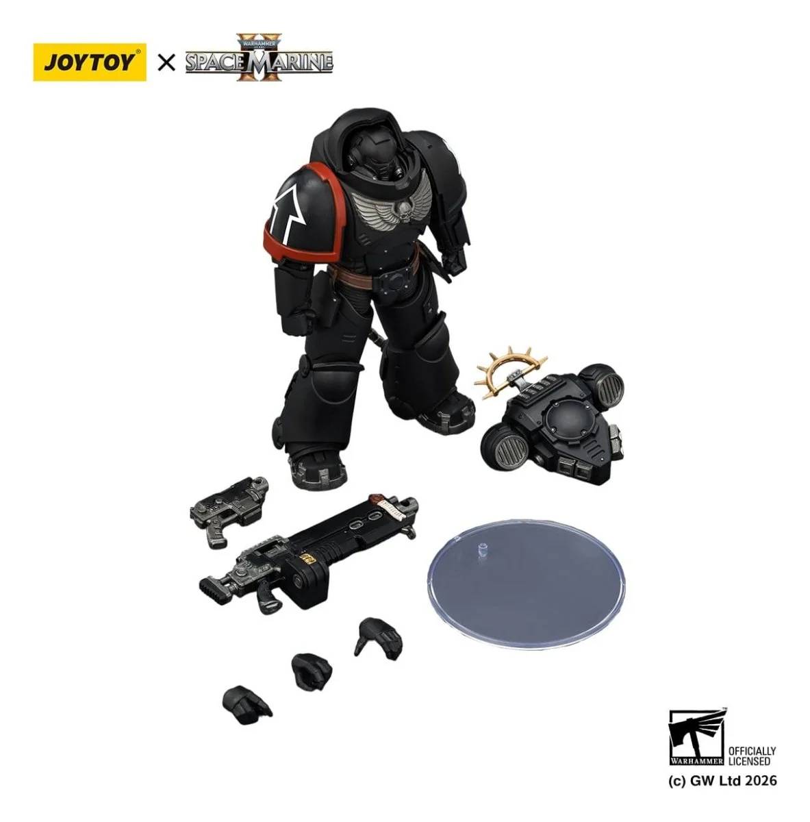Joy Toy Warhammer 40k: Raven Guard Heavy Intercessor 13cm - Image 2