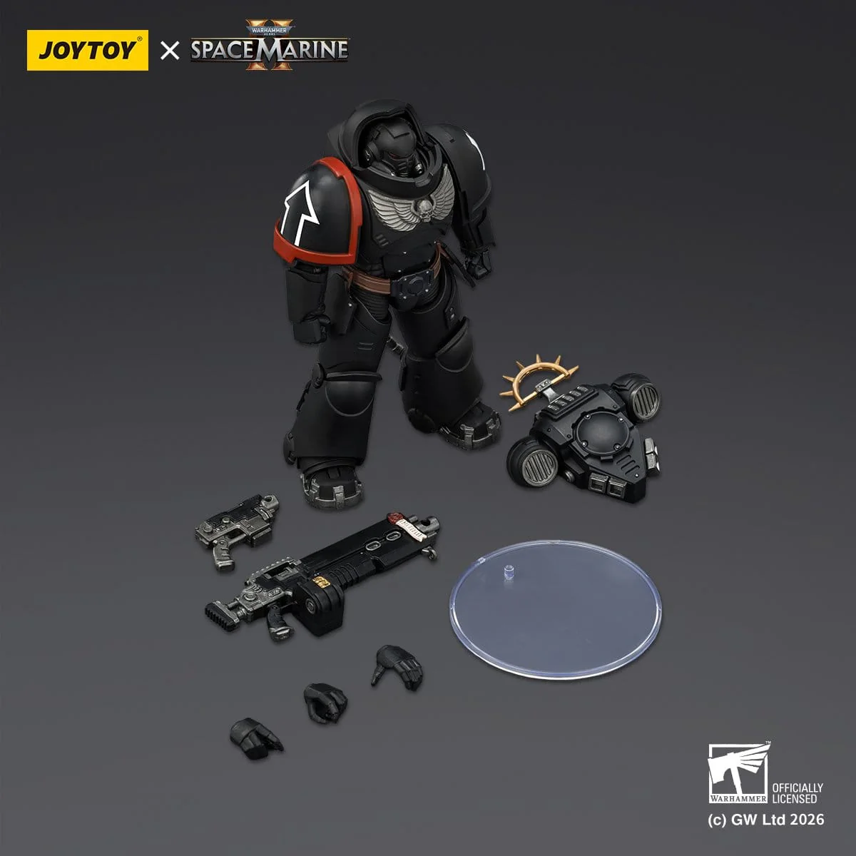 Joy Toy Warhammer 40k: Raven Guard Heavy Intercessor 13cm - Image 6