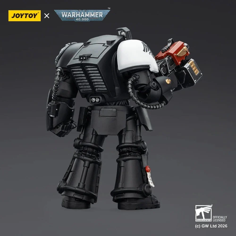 Joy Toy Warhammer 40k: Raven Guard Terminator 2 with Power Fist and Storm Bolter 14cm - Image 3