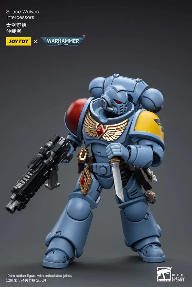 Joy Toy Warhammer 40k: Space Wolves Intercessor 12cm - Image 11
