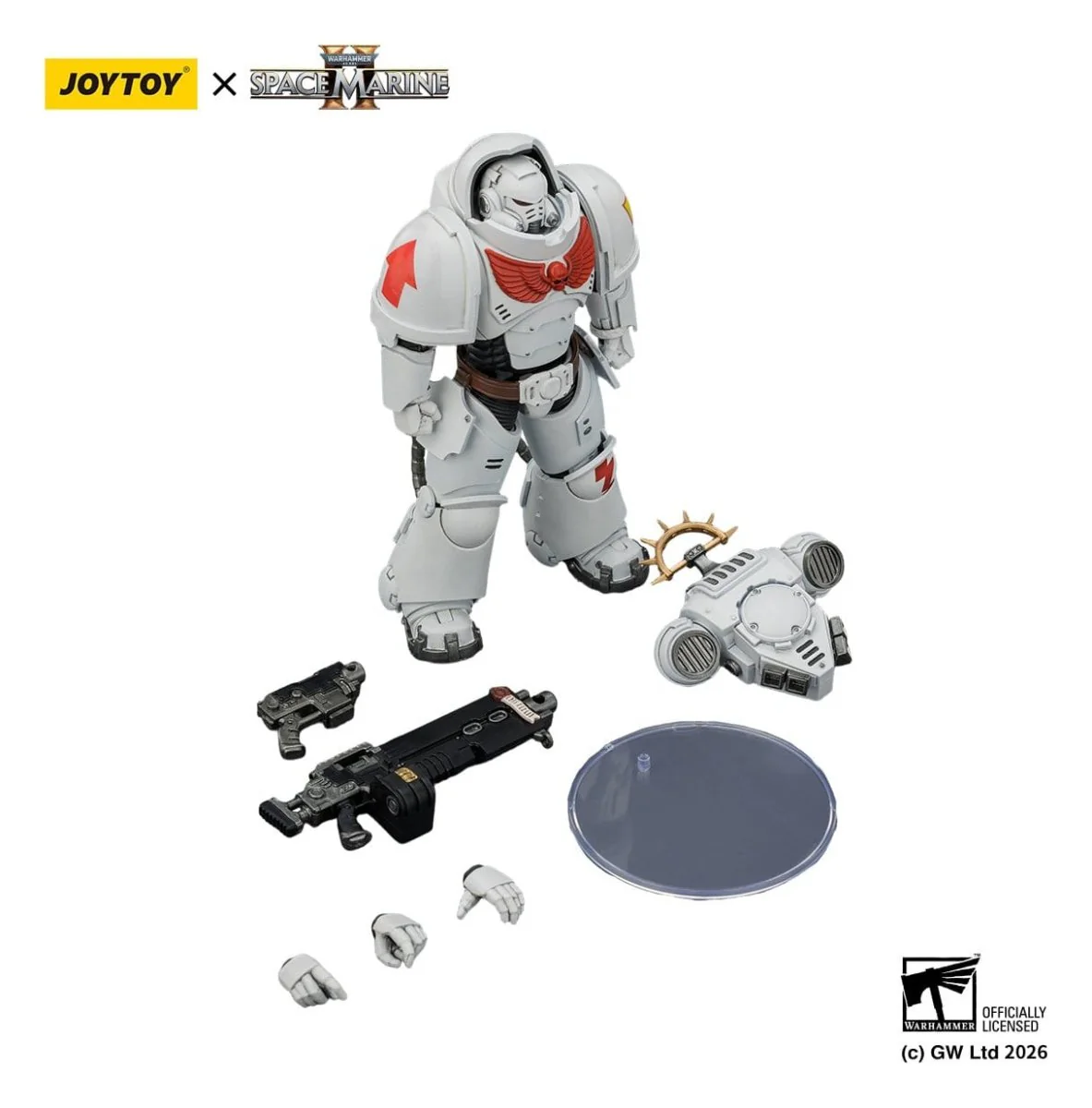 Joy Toy Warhammer 40k: White Scars Heavy Intercessor 13cm - Image 2