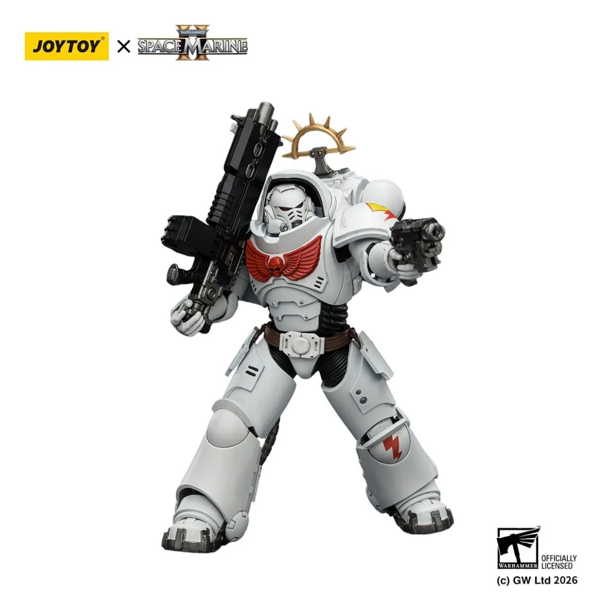 Joy Toy Warhammer 40k: White Scars Heavy Intercessor 13cm - Image 4