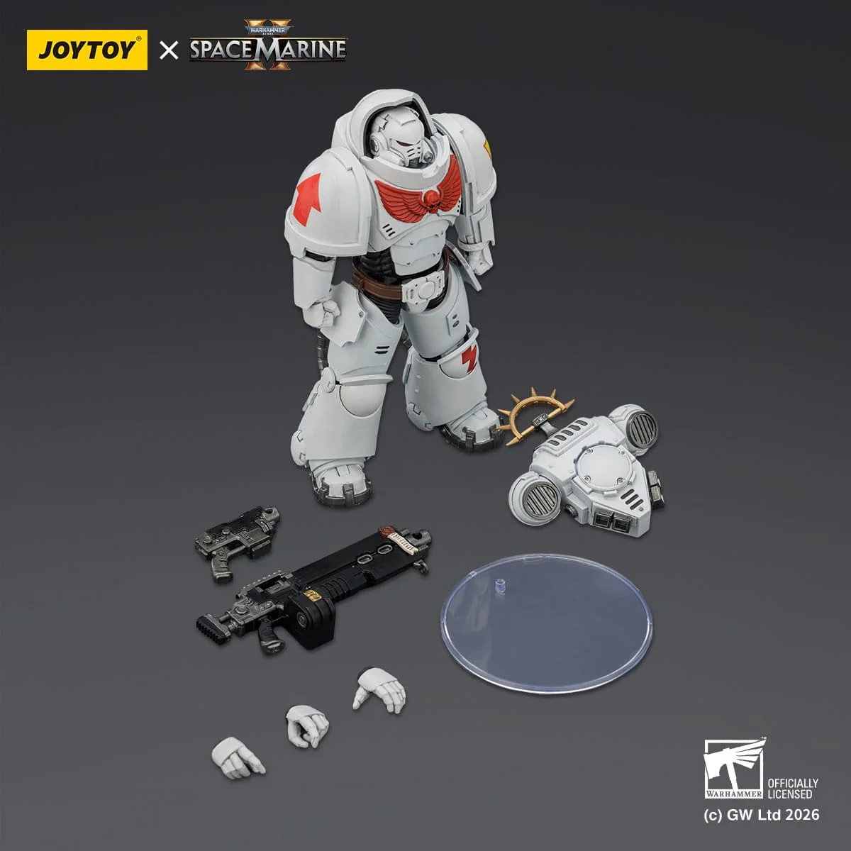 Joy Toy Warhammer 40k: White Scars Heavy Intercessor 13cm - Image 6