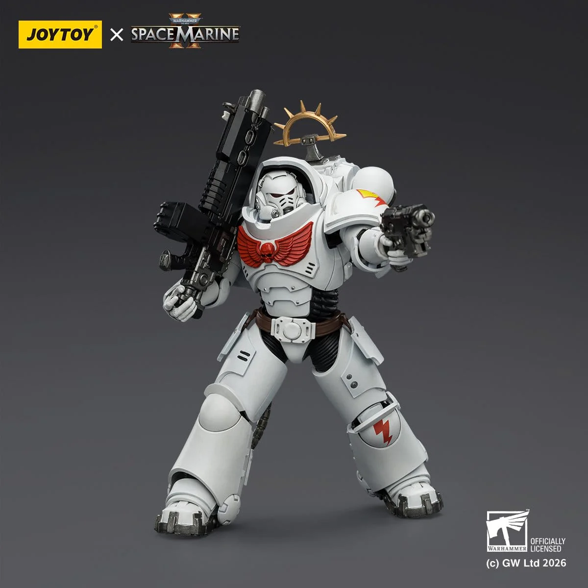 Joy Toy Warhammer 40k: White Scars Heavy Intercessor 13cm - Image 7