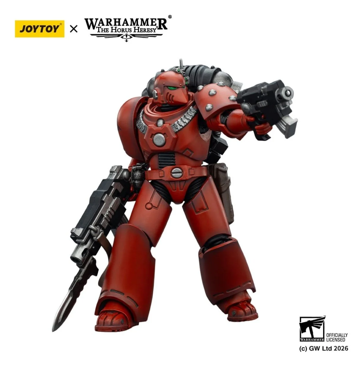 Joy Toy Warhammer The Horus Heresy: Blood Angels MKVI Tactical Legionary 12cm - Image 3