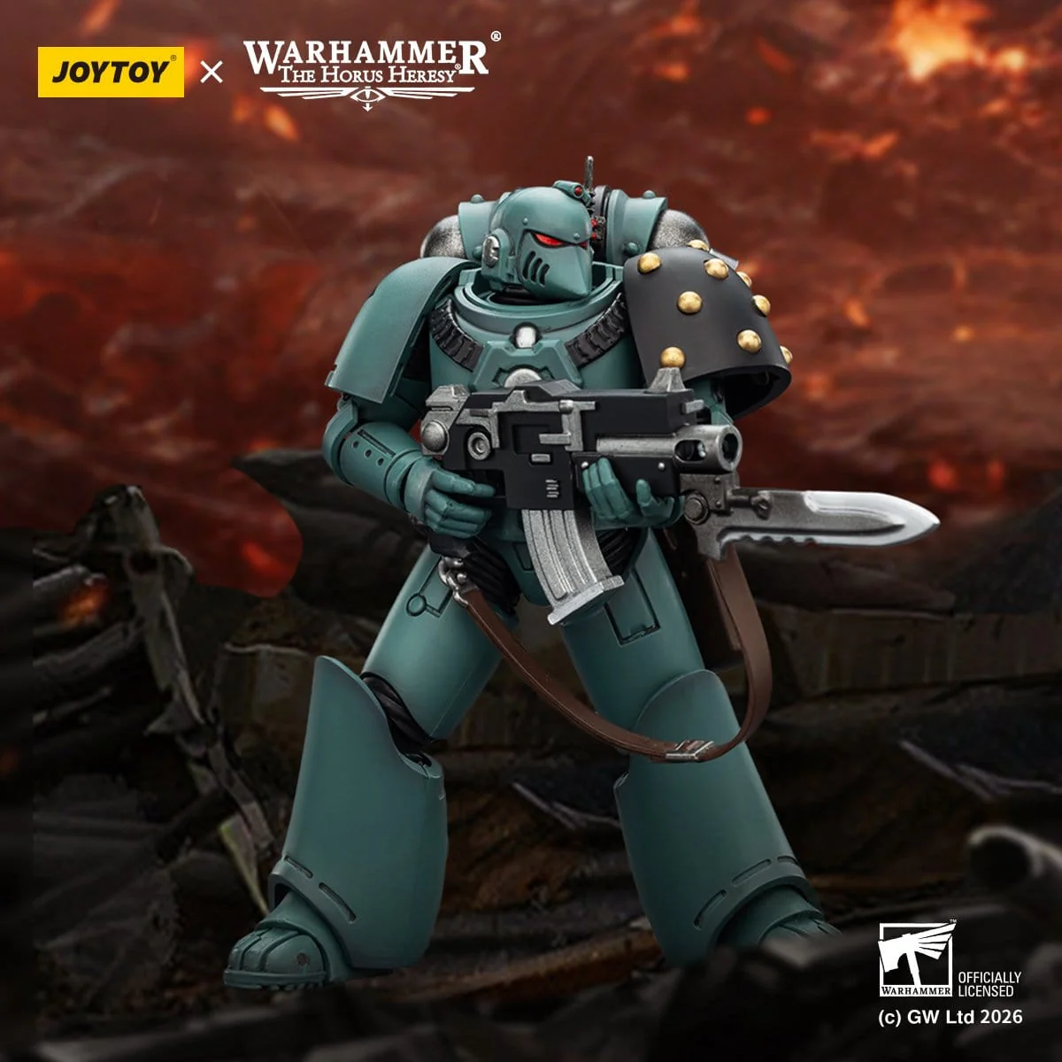 Joy Toy Warhammer The Horus Heresy: Sons of Horus MKVI Tactical Legionary 12cm - Image 11