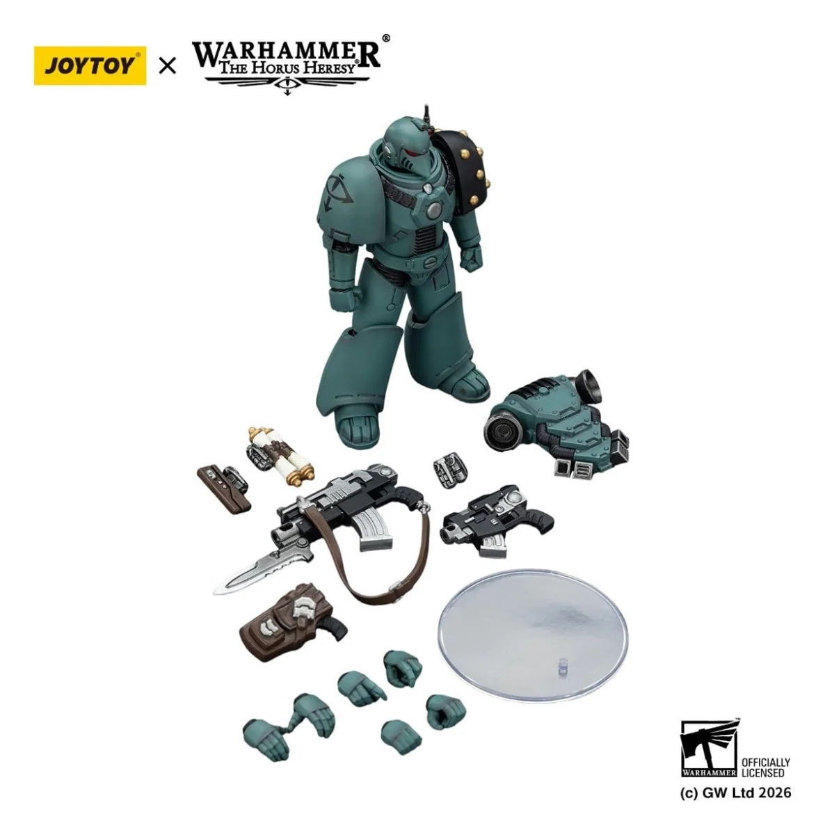 Joy Toy Warhammer The Horus Heresy: Sons of Horus MKVI Tactical Legionary 12cm - Image 2