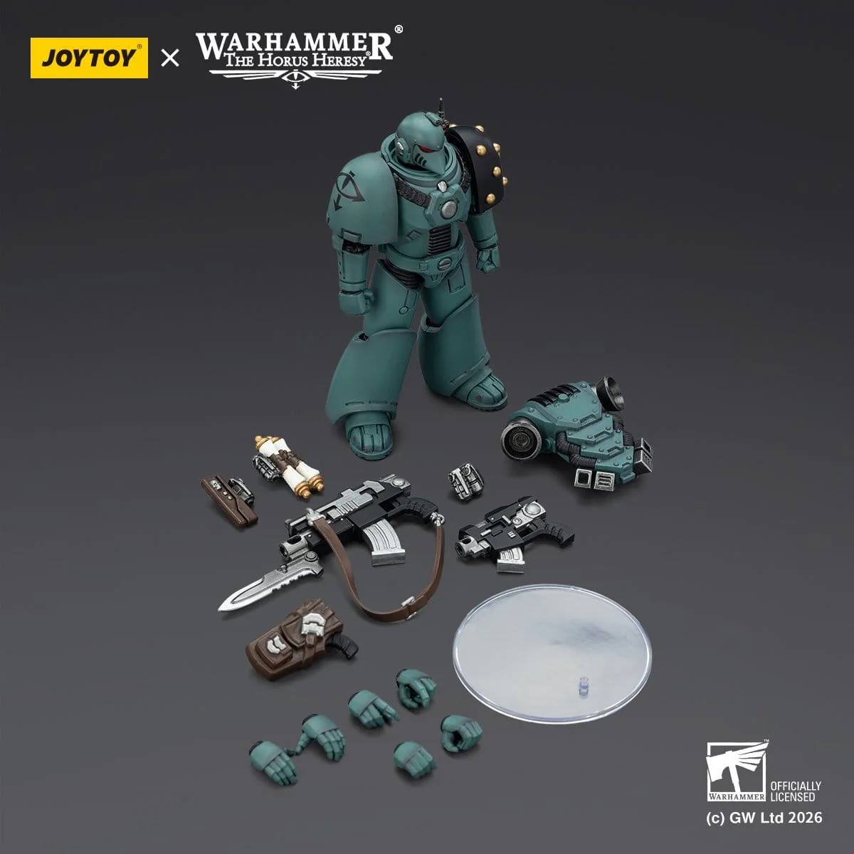 Joy Toy Warhammer The Horus Heresy: Sons of Horus MKVI Tactical Legionary 12cm - Image 6