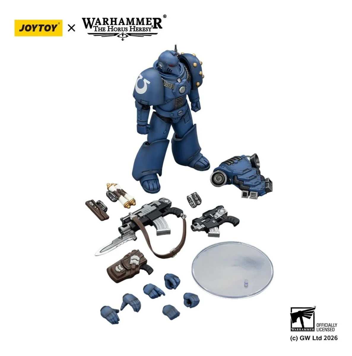 Joy Toy Warhammer The Horus Heresy: Ultramarines MKVI Tactical Legionary 12cm - Image 2