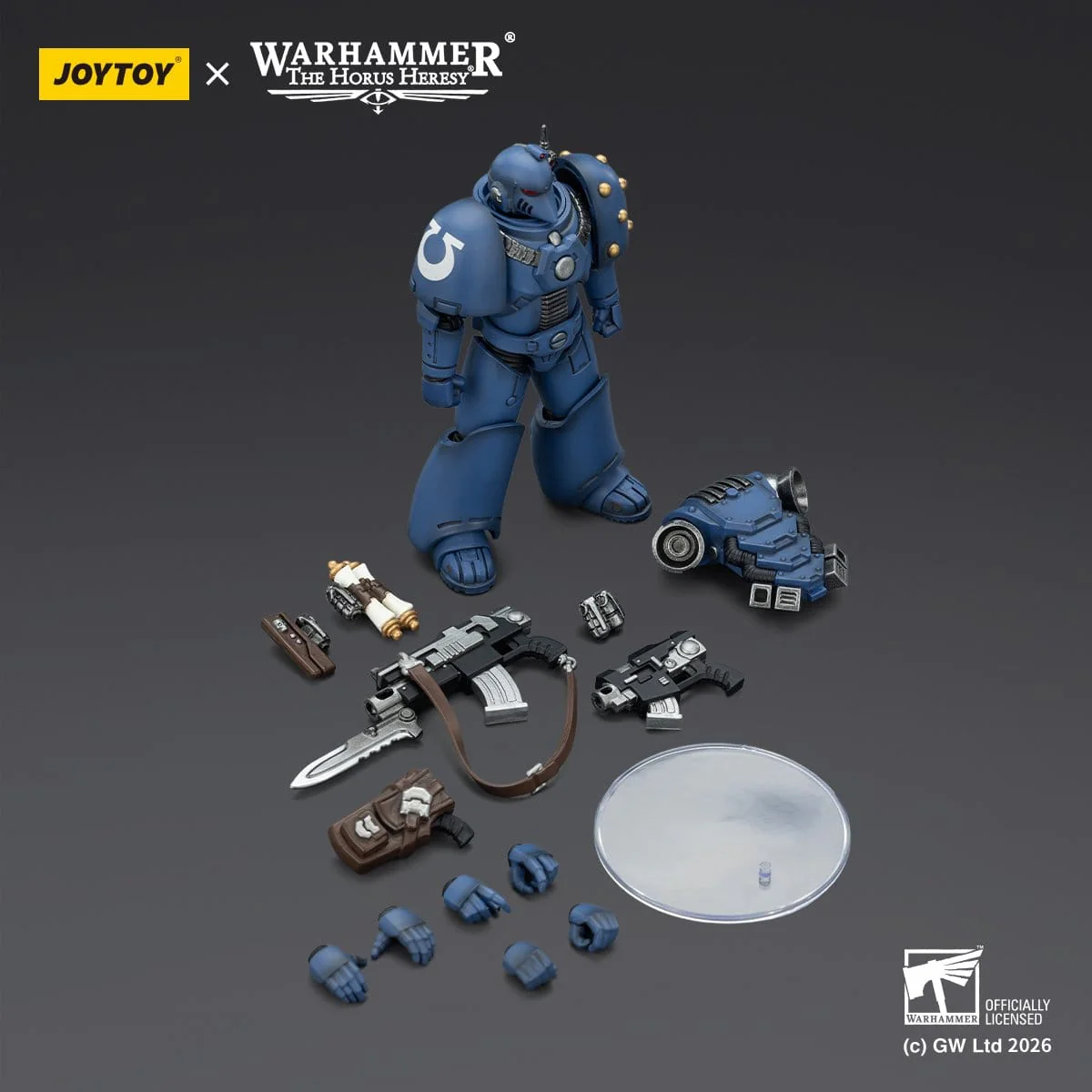 Joy Toy Warhammer The Horus Heresy: Ultramarines MKVI Tactical Legionary 12cm - Image 7