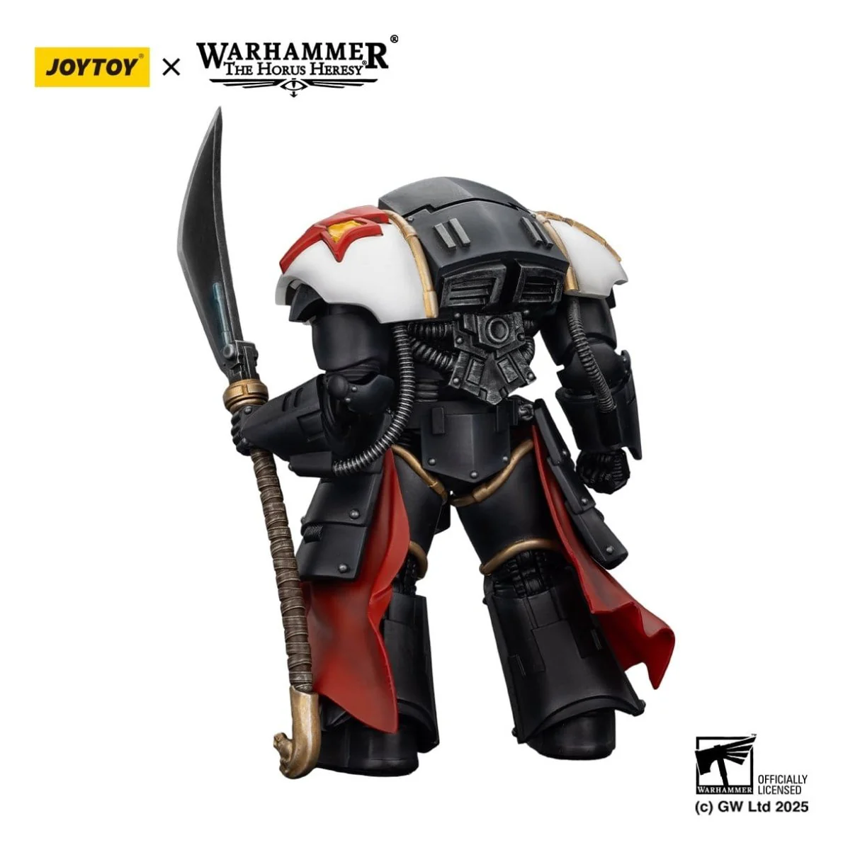 Joy Toy Warhammer The Horus Heresy: White Scars Ebon Keshig Terminator 1 with Power Glaive 13cm - Image 5