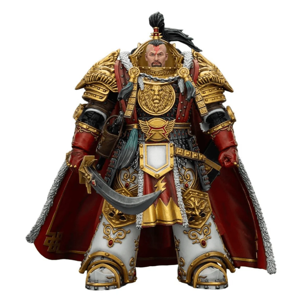Joy Toy Warhammer The Horus Heresy: White Scars Jaghatai Khan Primarch of the Vth Legion 19cm