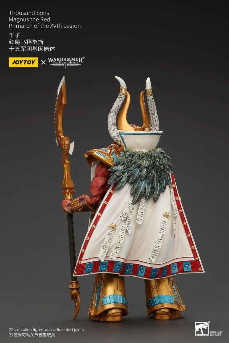 Joy Toy Warhammer The Horus Heresy: Thousand sons Magnus the Red Collectible Figure 12cm - Image 6