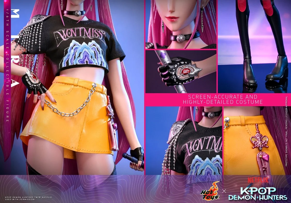 Hot Toys KPop Demon Hunters: Mira 28cm - Image 21