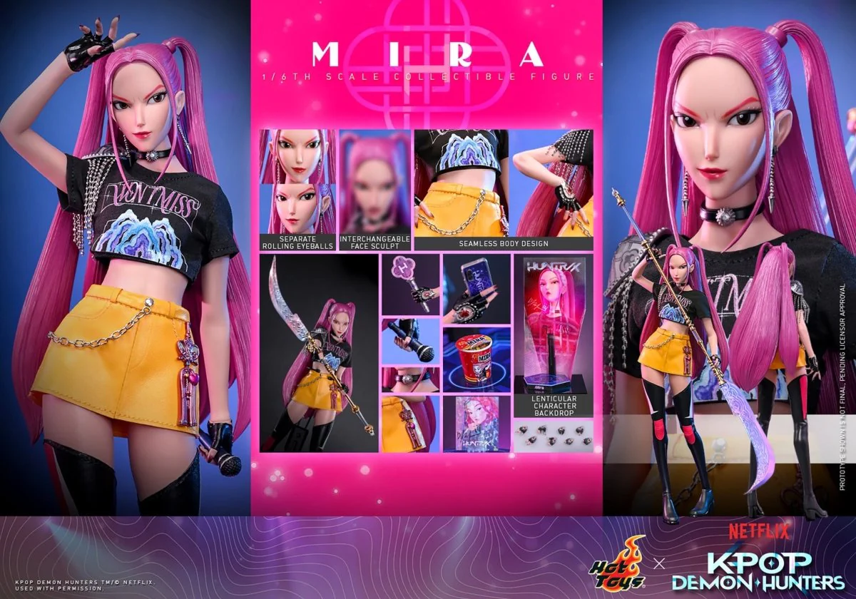 Hot Toys KPop Demon Hunters: Mira 28cm - Image 22