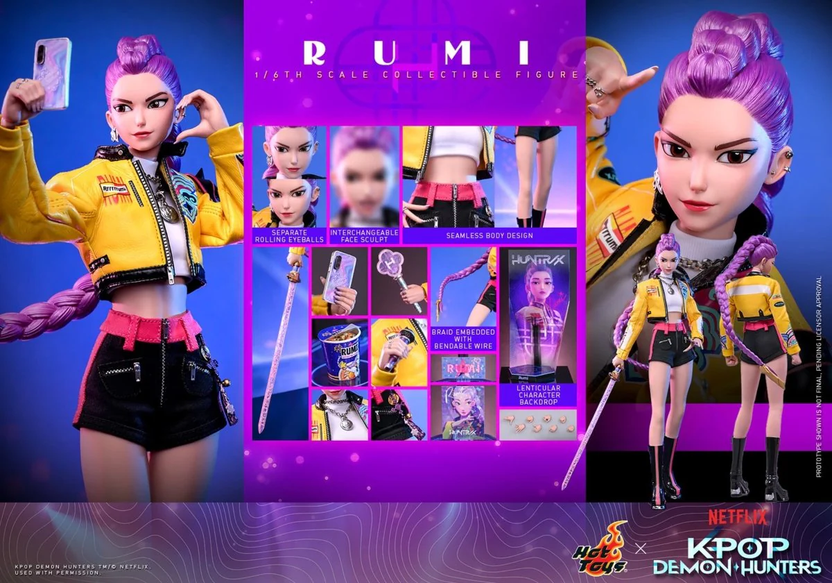 Hot Toys KPop Demon Hunters: Rumi 28cm - Image 21