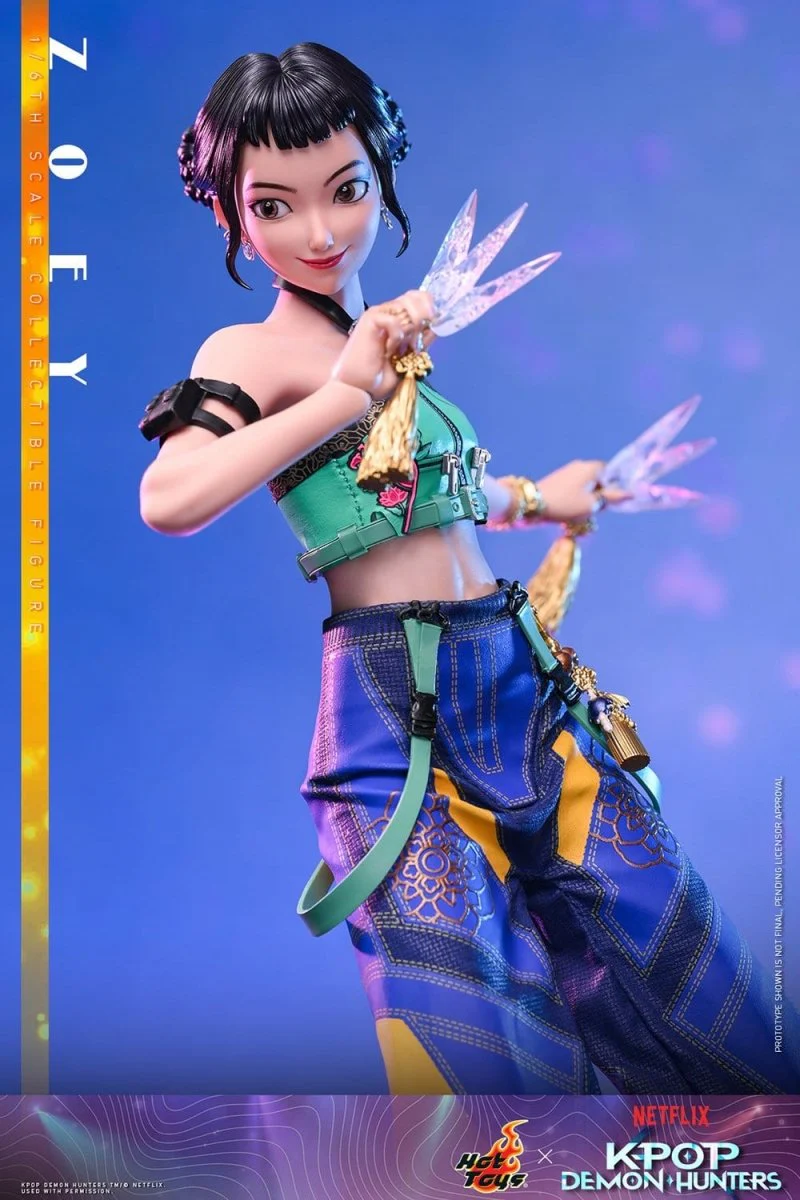Hot Toys KPop Demon Hunters: Zoey 27cm - Image 12