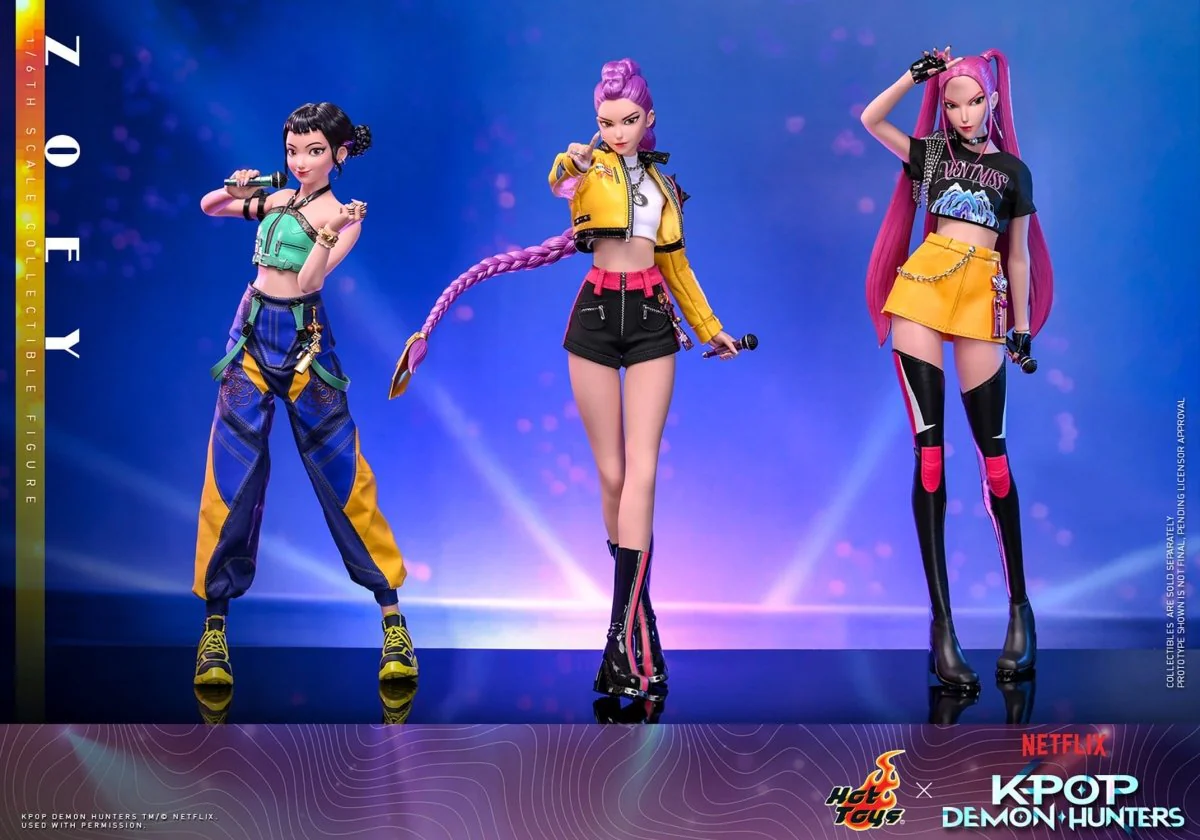 Hot Toys KPop Demon Hunters: Zoey 27cm - Image 17