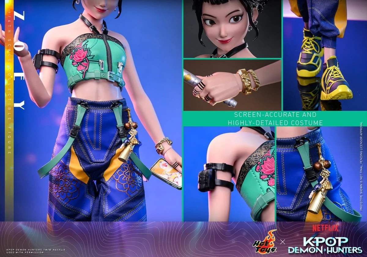 Hot Toys KPop Demon Hunters: Zoey 27cm - Image 20