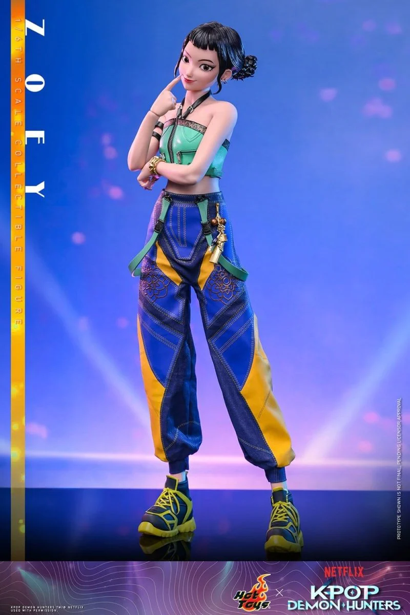Hot Toys KPop Demon Hunters: Zoey 27cm - Image 5