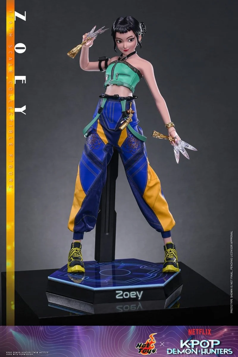 Hot Toys KPop Demon Hunters: Zoey 27cm - Image 6