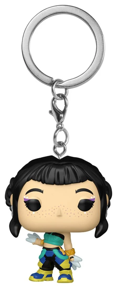 KPop Demon Hunters Funko POP! 4cm Zoey Keychain - Image 2