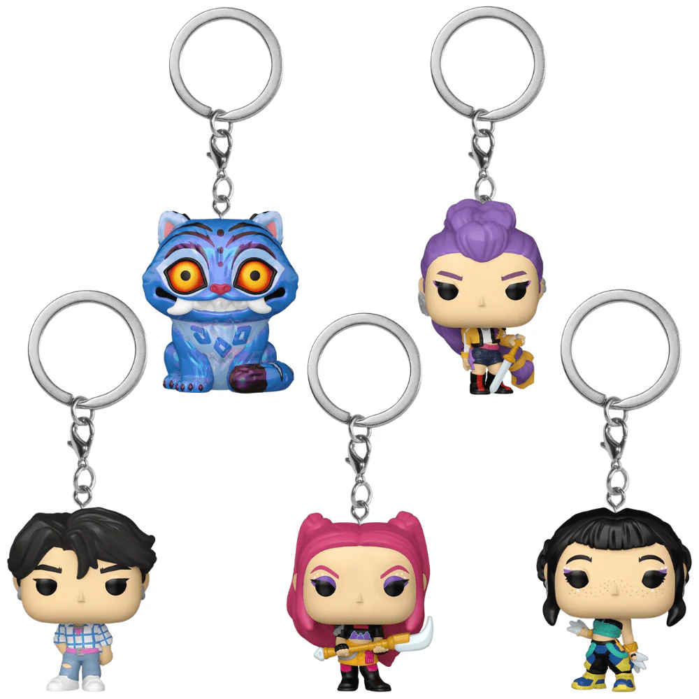 KPop Demon Hunters Funko POP! Keychain Bundle