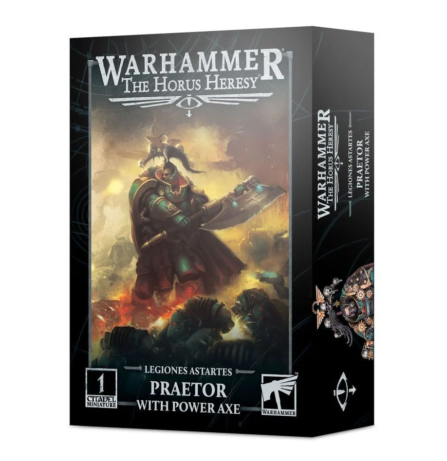 Legiones Astartes: Legion Praetor with Power Axe