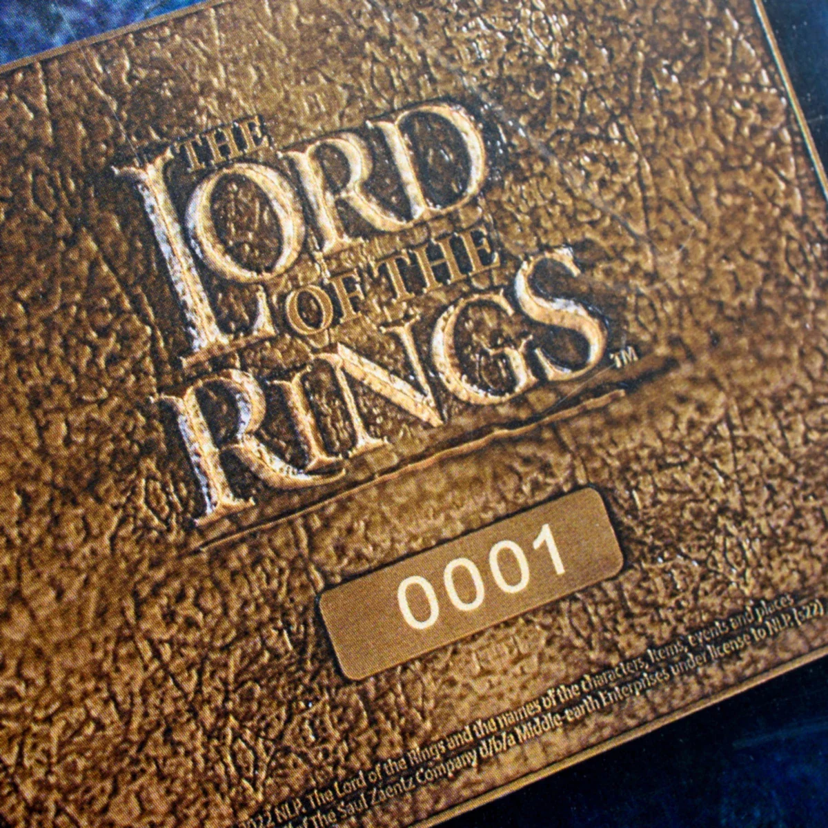 Lord of the Rings Middle Earth Metal Map - Image 14