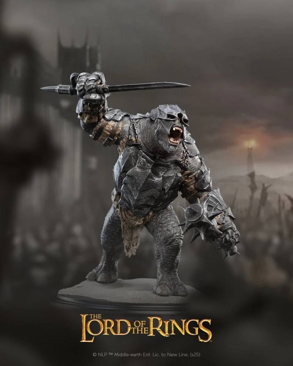 Lord of the Rings Statue Olog-hai of the Black Gate 14cm ETA Dec 2026 - Image 13