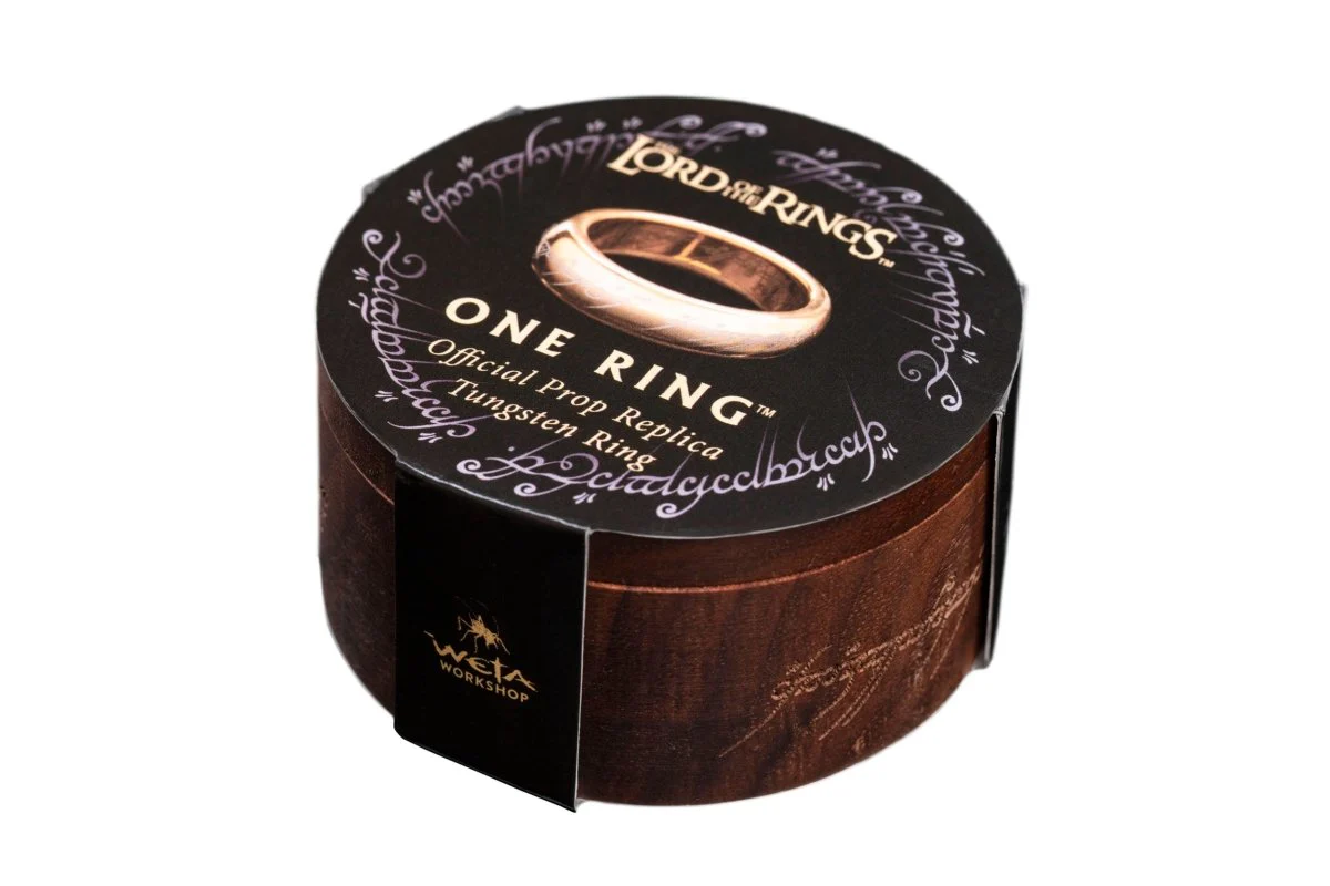 Lord of the Rings Tungsten Ring The One Ring (gold plated) - ETA 28 Days - Image 2