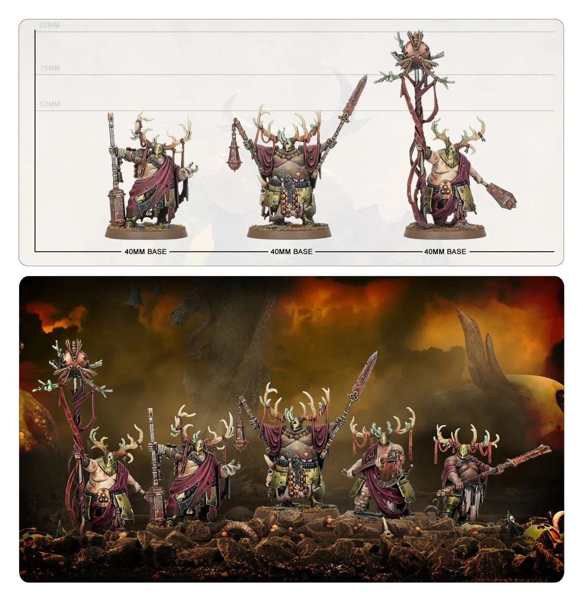 Maggotkin of Nurgle: Putrid Blightkings - Image 7