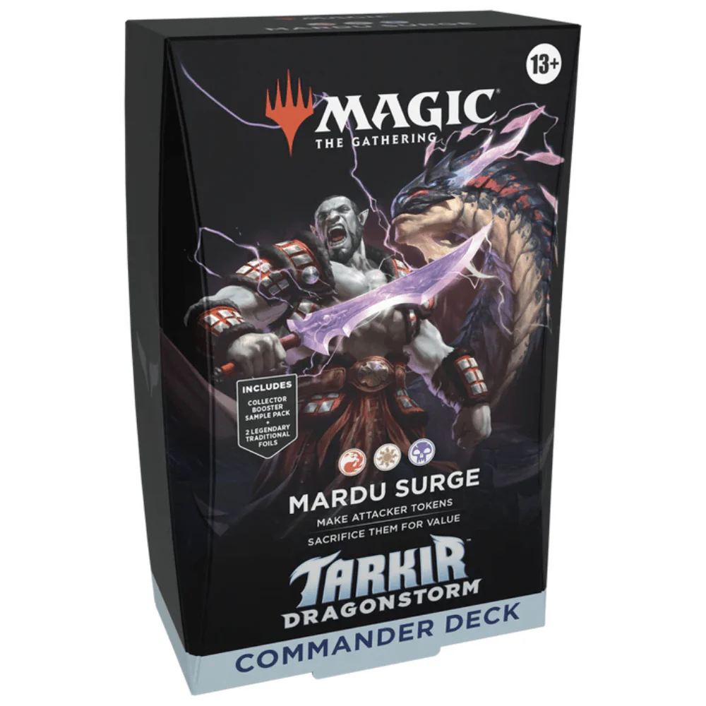 Magic The Gathering: Tarkir Dragonstorm Commander Deck - Mardu Surge