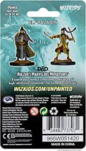 Male Elf Paladin: D&D Nolzur's Marvelous Unpainted Miniatures (W9) - Image 2