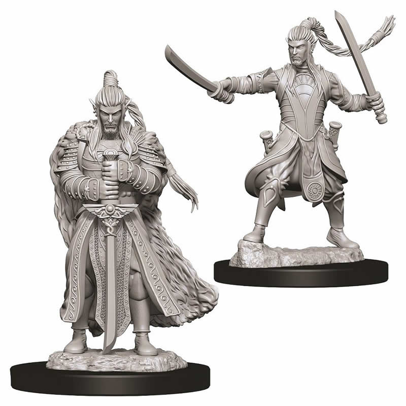 Male Elf Paladin: D&D Nolzur's Marvelous Unpainted Miniatures (W9) - Image 3