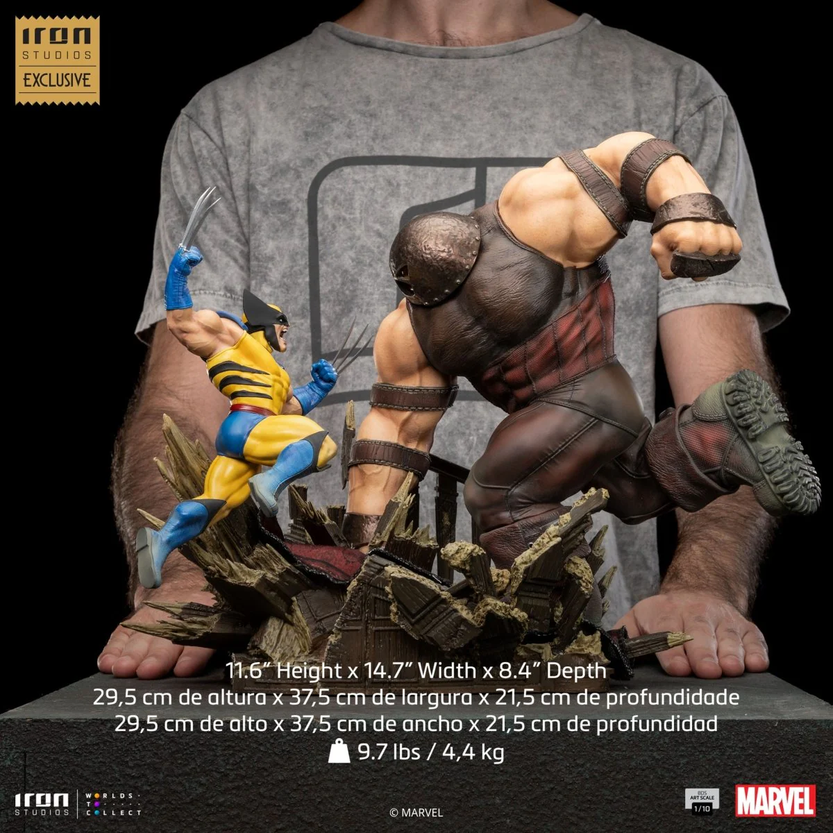 Marvel BDS Wolverine vs Juggernaut Exclusive 30cm ETA 28 Days - Image 3
