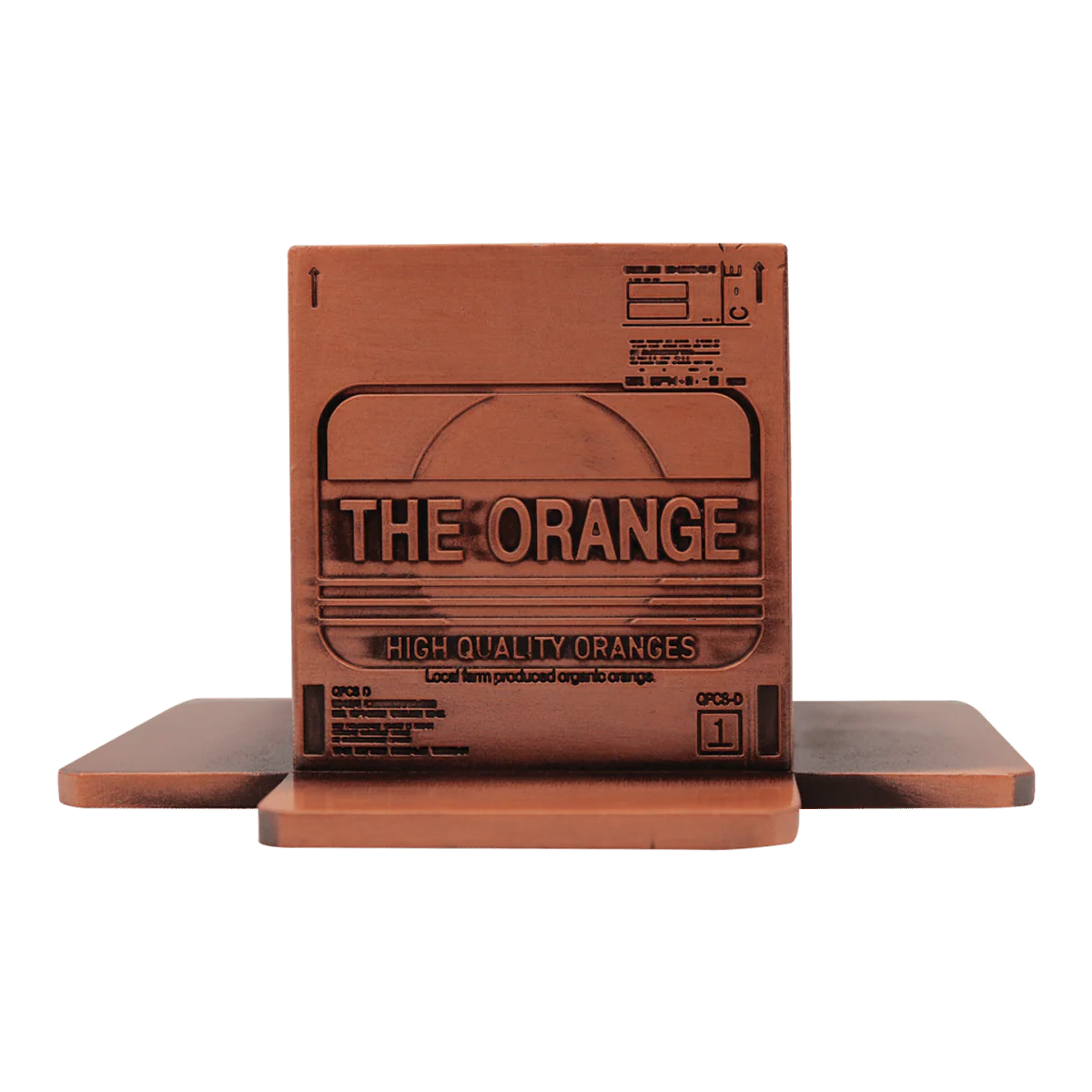Metal Gear Solid 2 - Replica Antique Gold Plated Cardboard Box - Image 5