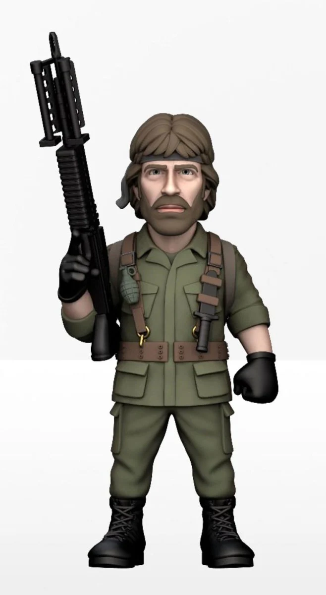 Missing in Action Minix Chuck Norris 12cm (152) - Image 2