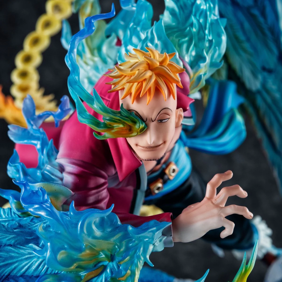 One Piece P.O.P MAS Maximum Marco the Phoenix Leader of 1st group of Whitebeard Pirates 32cm ETA 28 Days