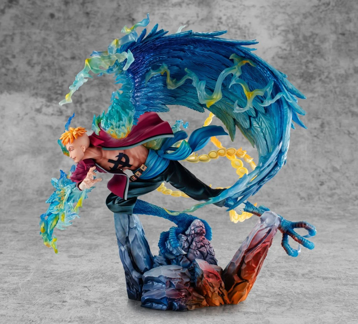 One Piece P.O.P MAS Maximum Marco the Phoenix Leader of 1st group of Whitebeard Pirates 32cm ETA 28 Days - Image 10