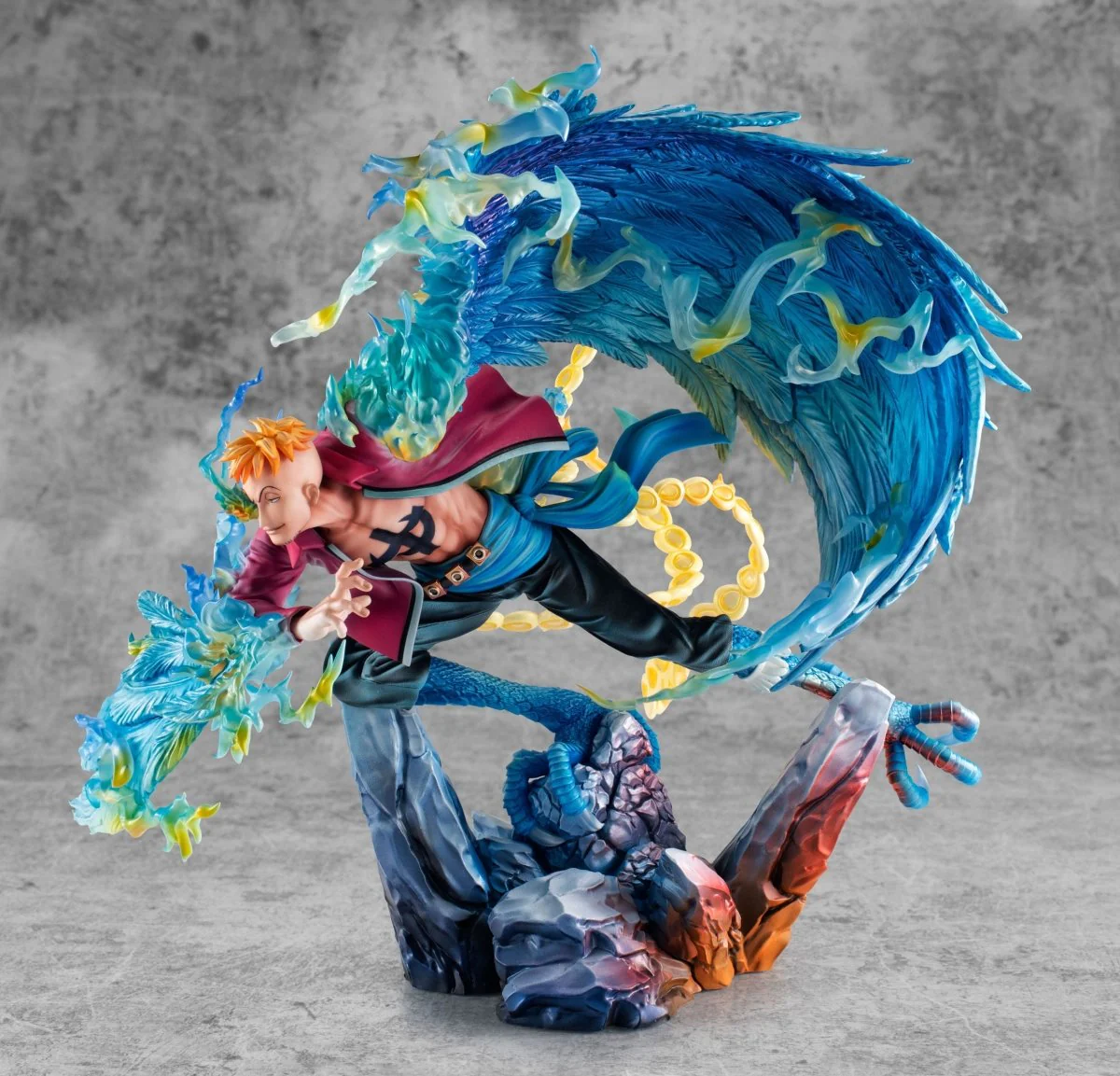 One Piece P.O.P MAS Maximum Marco the Phoenix Leader of 1st group of Whitebeard Pirates 32cm ETA 28 Days - Image 12