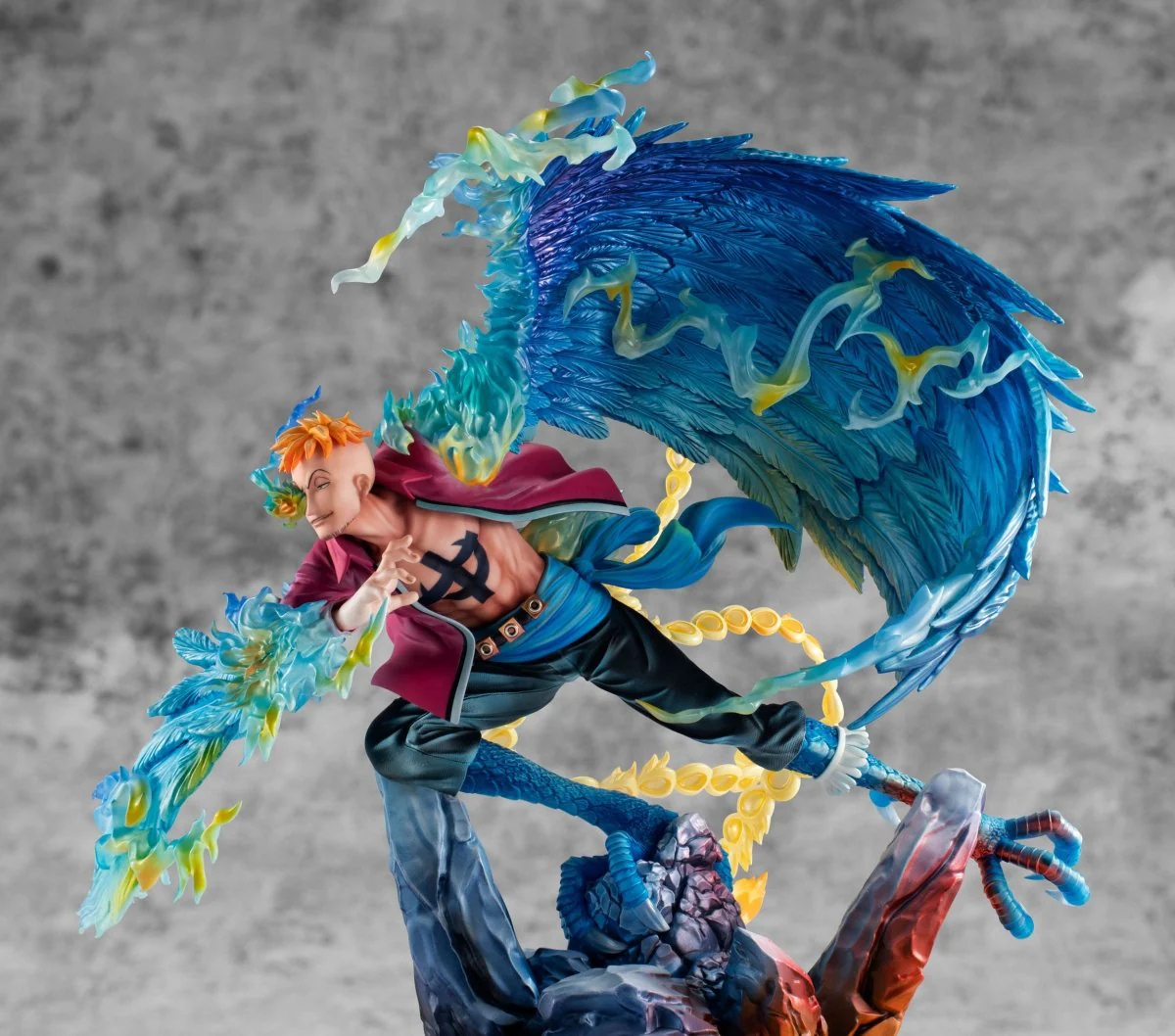 One Piece P.O.P MAS Maximum Marco the Phoenix Leader of 1st group of Whitebeard Pirates 32cm ETA 28 Days - Image 13