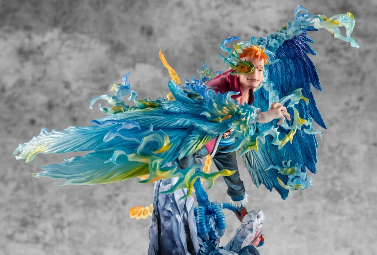 One Piece P.O.P MAS Maximum Marco the Phoenix Leader of 1st group of Whitebeard Pirates 32cm ETA 28 Days - Image 17