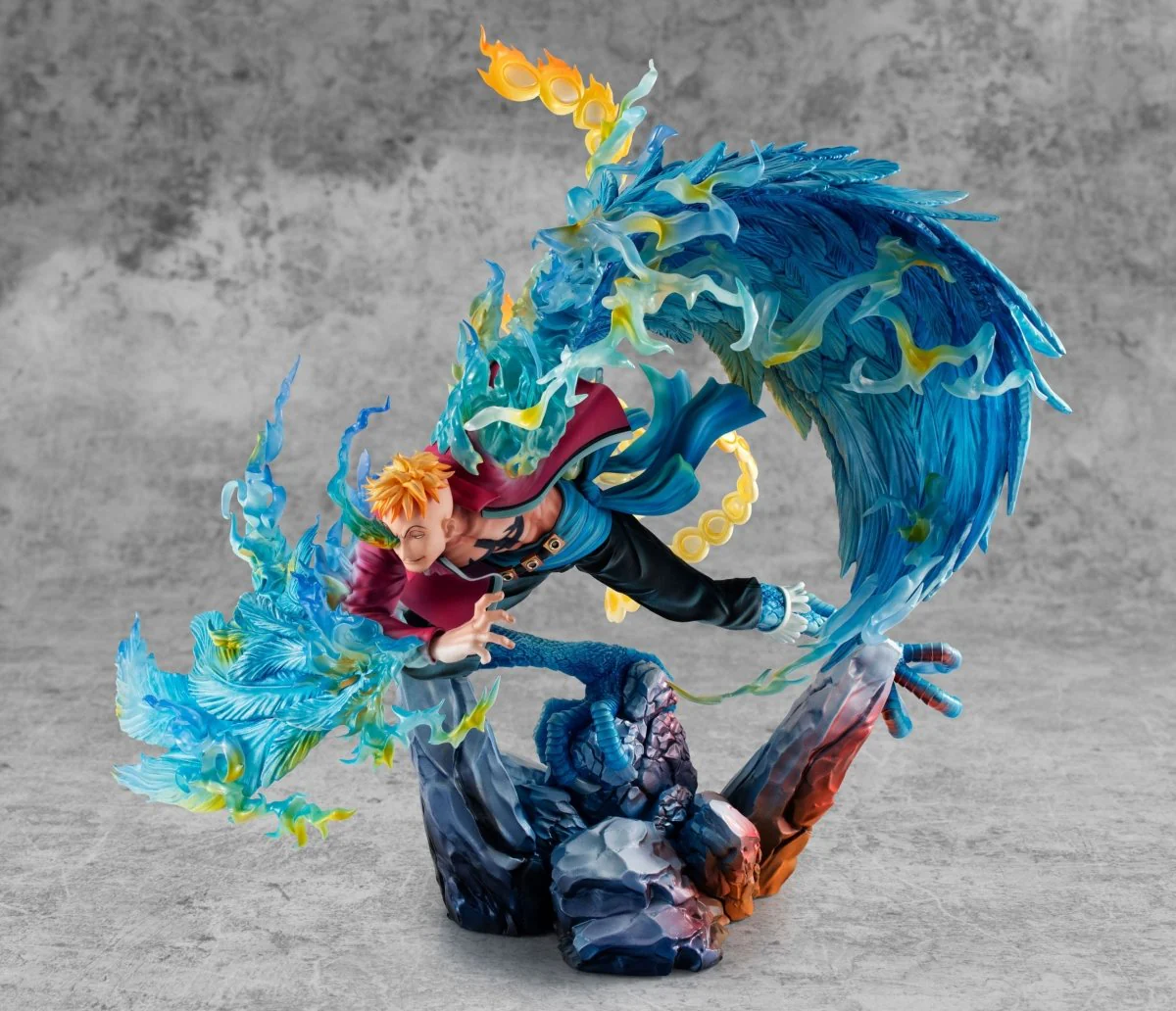 One Piece P.O.P MAS Maximum Marco the Phoenix Leader of 1st group of Whitebeard Pirates 32cm ETA 28 Days - Image 21
