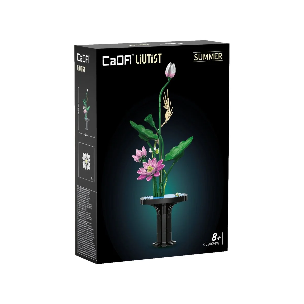 CaDA Oriental Floral Art: Summer - 751 pcs - Image 4