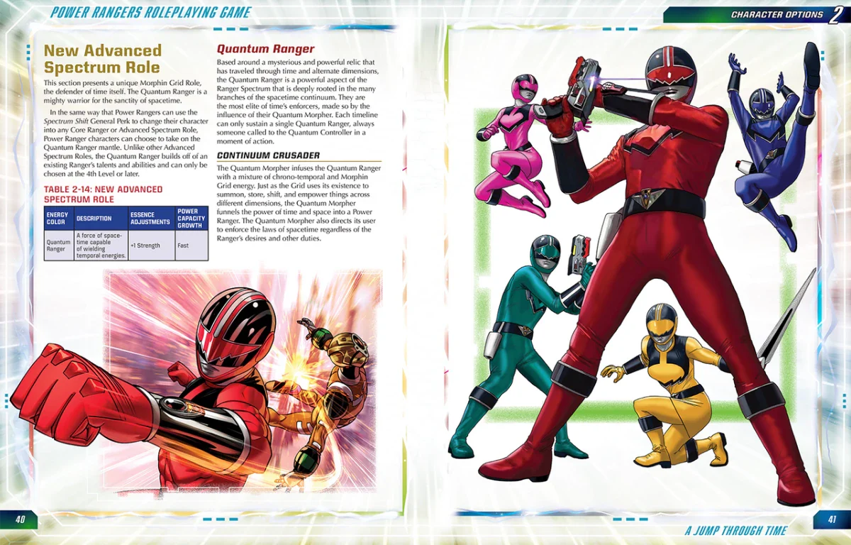 Power Rangers Roleplaying Game : A Jump Through Time Sourcebook - Image 3