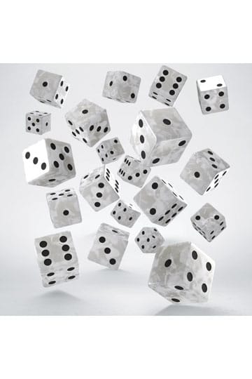 Q Workshop Dice Set Full Pack D6 Pearl (20) - Image 4